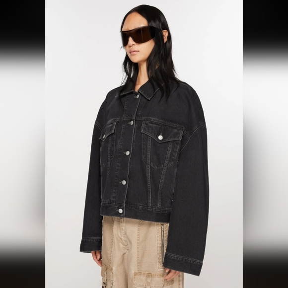 Acne Studios Bla Konst Denim Jacket - Picture 2 of 5